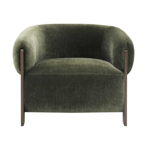 Napa Arm Chair - Moss Velvet
