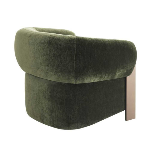 Napa Arm Chair - Moss Velvet