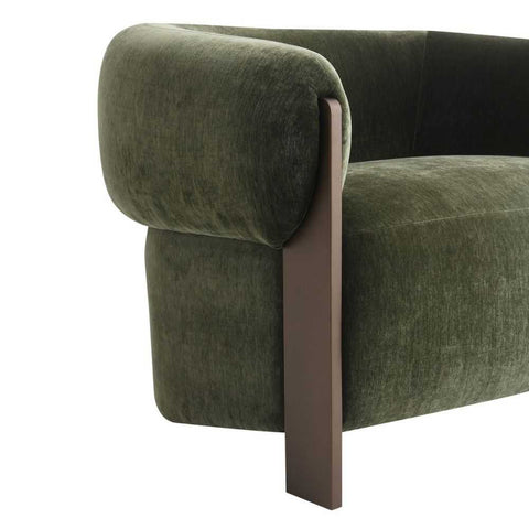 Napa Arm Chair - Moss Velvet