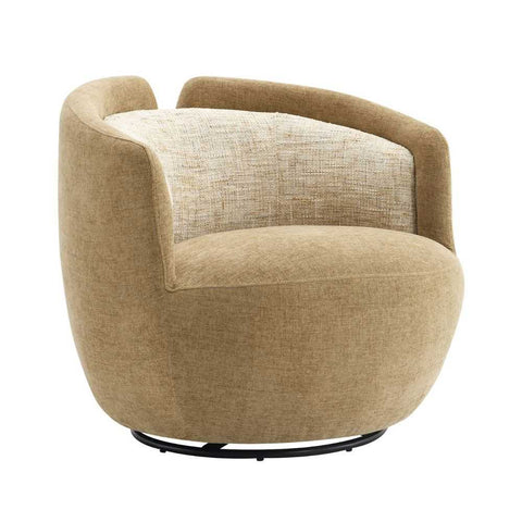Pasadena Swivel Arm Chair - Camel
