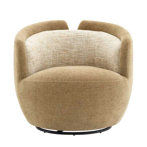 Pasadena Swivel Arm Chair - Camel