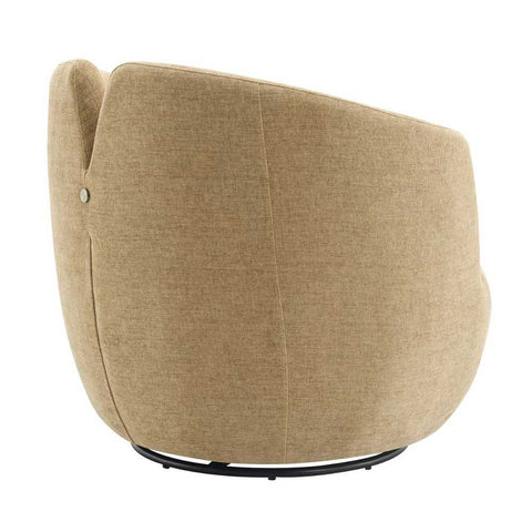 Pasadena Swivel Arm Chair - Camel