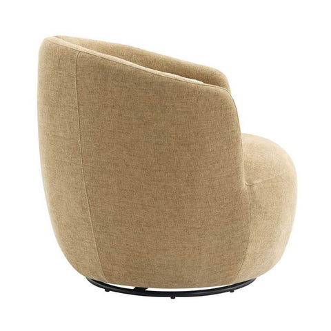 Pasadena Swivel Arm Chair - Camel