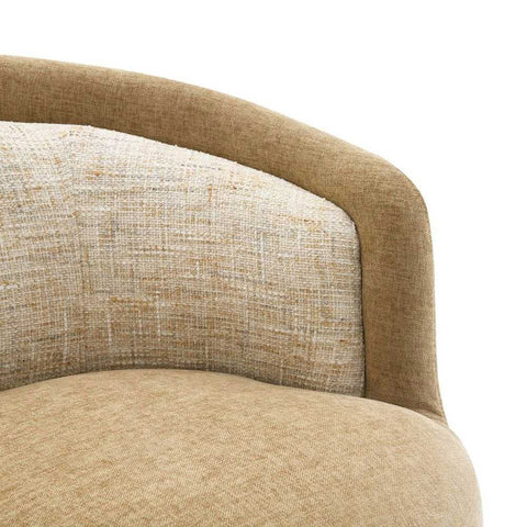 Pasadena Swivel Arm Chair - Camel