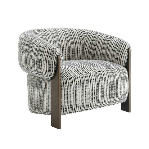 Napa Arm Chair - Black &amp; White
