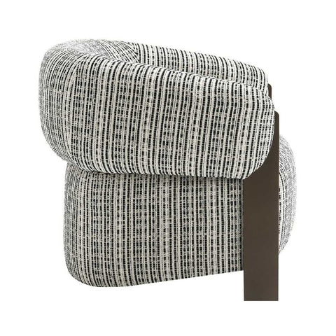Napa Arm Chair - Black &amp; White