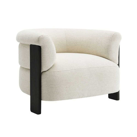 Arcadia Arm Chair - Ivory Chenille