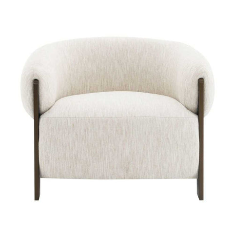 Napa Arm Chair - Ivory Chenille