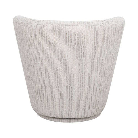 Alberta Swivel Chair - Ivory Weave