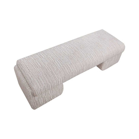 Cairo Bench Ottoman - Ivory Weave