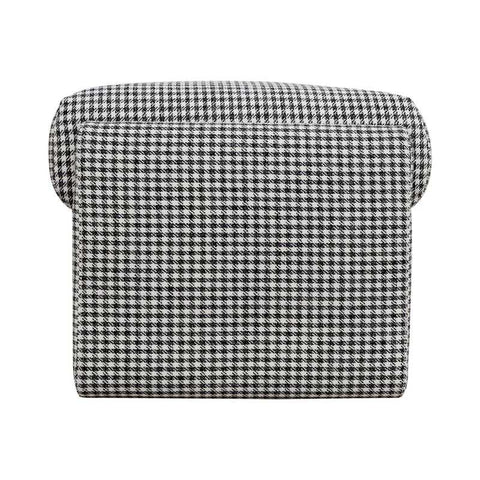 Cairo Bench Ottoman - Houndstooth