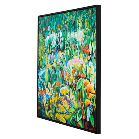 Le Fluers 100x100cm Oil On Canvas Painting