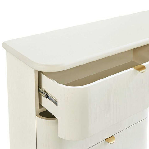 Lina 6 Drawer Chest - Ivory
