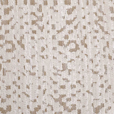 Eleanor Bench Ottoman - Oyster Jacquard