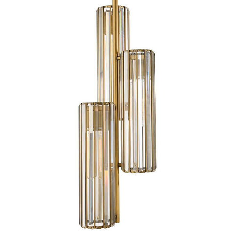 Alana Crystal Pendant - 3 Globe
