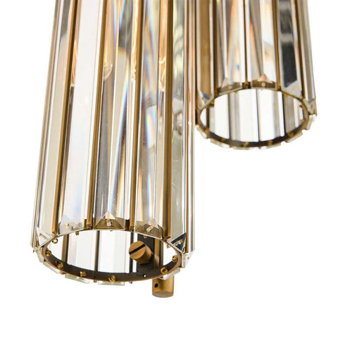 Alana Crystal Pendant - 3 Globe