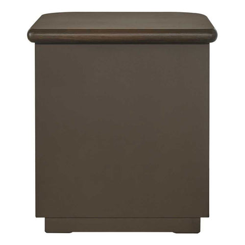 Lina Bedside Table - Smoked Oak