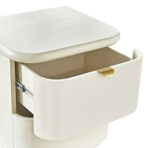 Lina Bedside Table - Ivory