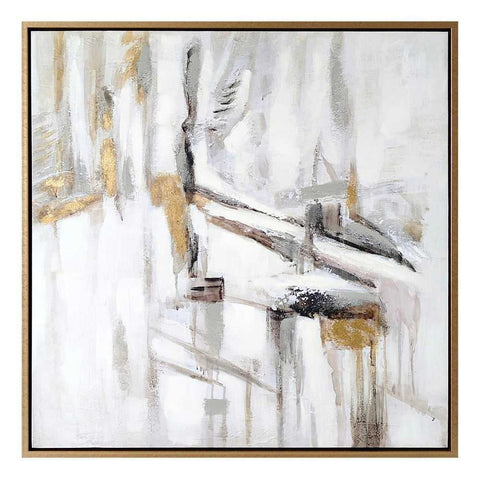 Serene Moments Series II  105x105cm Enhanced Canvas Print