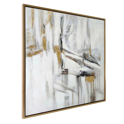 Serene Moments Series II  105x105cm Enhanced Canvas Print