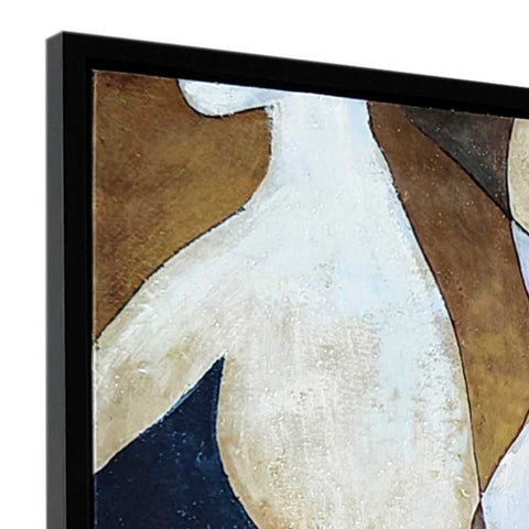 Abstract Figures 145x115cm Enhanced Canvas Print - Canvas Paintings, Oils, Prints, Wall Art - Eleganté