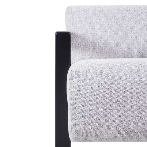 Lennon Arm Chair - Salt &amp; Pepper