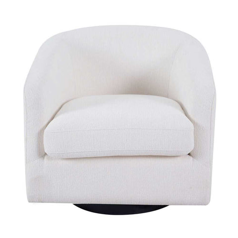 Bellevue Swivel Arm Chair - Ecru