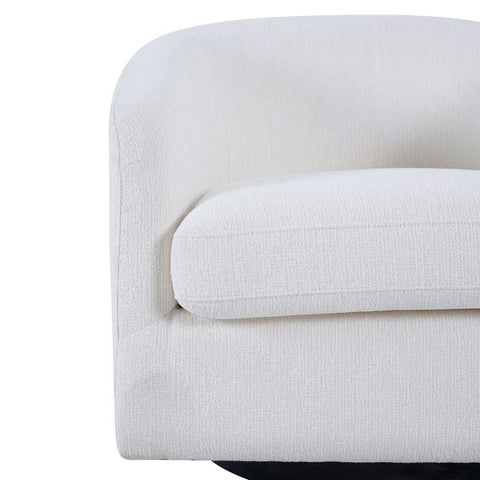 Bellevue Swivel Arm Chair - Ecru