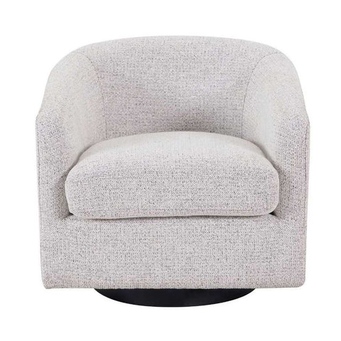 Bellevue Swivel Arm Chair - Salt &amp; Pepper