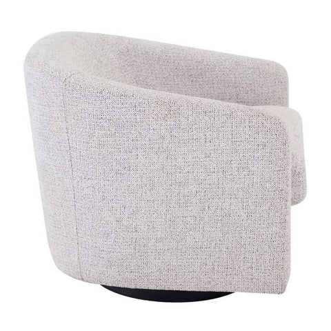 Bellevue Swivel Arm Chair - Salt &amp; Pepper