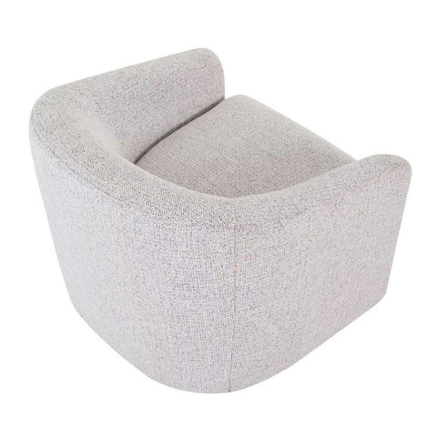 Bellevue Swivel Arm Chair - Salt &amp; Pepper