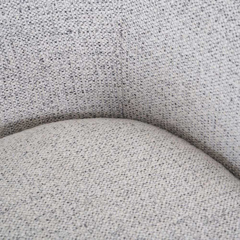 Bellevue Swivel Arm Chair - Salt &amp; Pepper