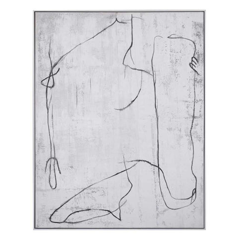 Foundations Series II  110x140cm Oil On Canvas Painting