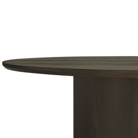 Eli Round Dining Table - 1.5m Smoked Oak