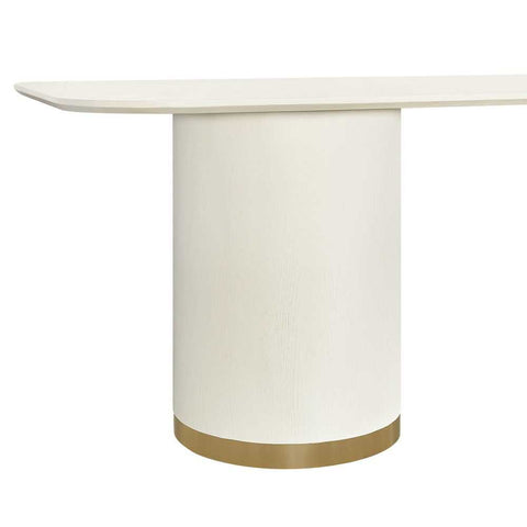 Eli Rectangular Dining Table - 2m Ivory