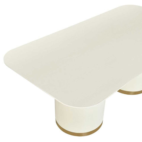Eli Rectangular Dining Table - 2m Ivory