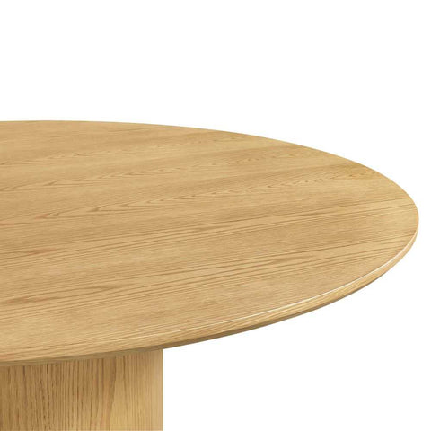 Eli Round Dining Table - 1.5m Oak
