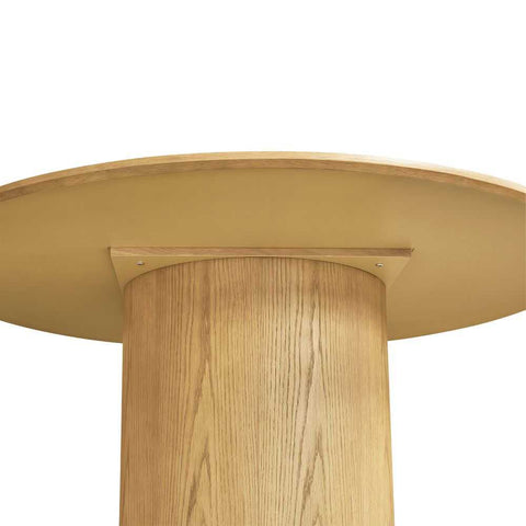 Eli Round Dining Table - 1.2m Oak