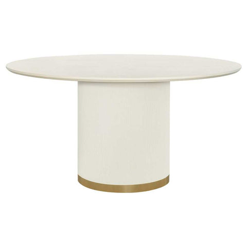 Eli Round Dining Table - 1.5m Ivory