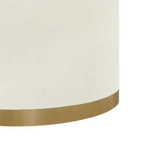 Eli Round Dining Table - 1.5m Ivory
