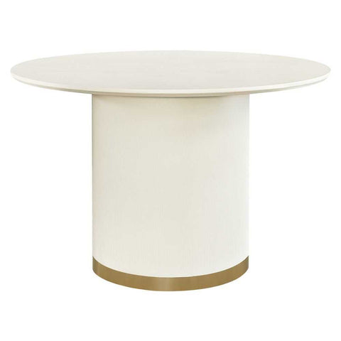 Eli Round Dining Table - 1.2m Ivory