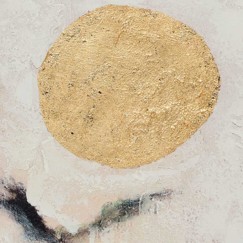 Golden Moon 100x100cm Canvas Painting