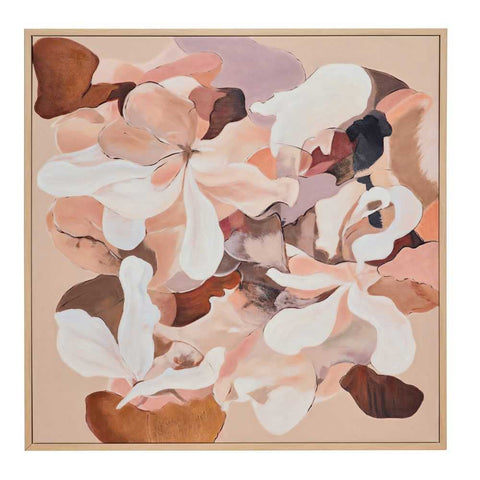 Wild Blush Series I  100x100cm Canvas Painting