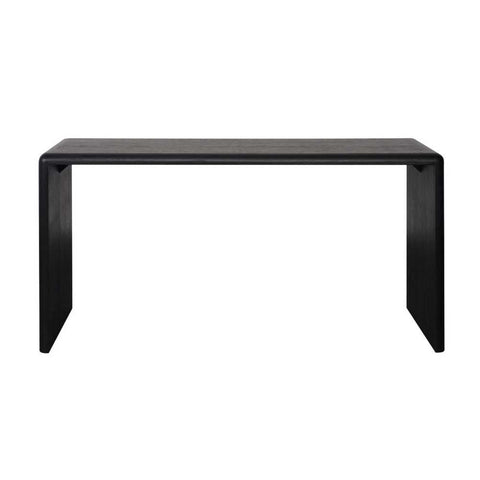 Radcliff 140cm Oak Console Table - Black