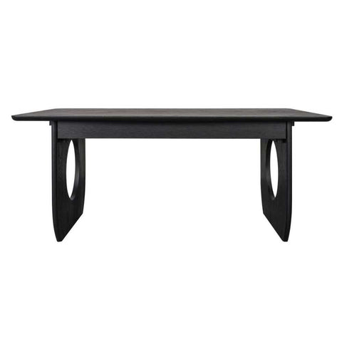 Harrington Oak Desk - Black