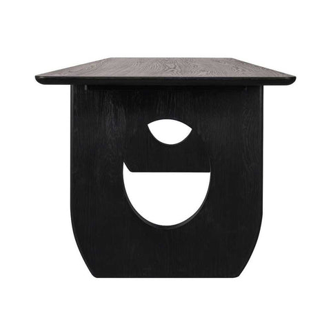 Harrington Oak Desk - Black