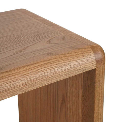 Radcliff 140cm Oak Console Table - Natural