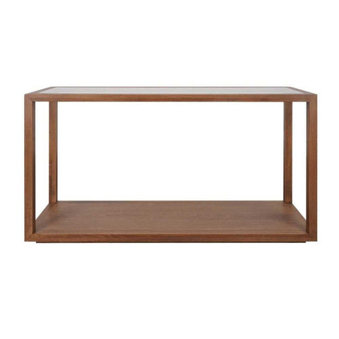 Sadie 140cm Oak Console Table - Walnut