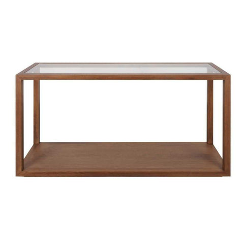 Sadie 140cm Oak Console Table - Walnut