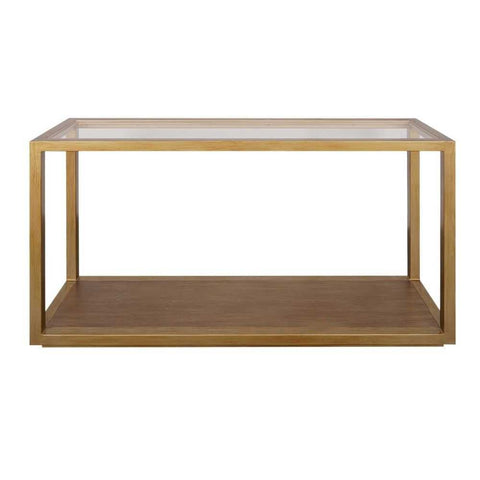 Sadie 140cm Console Table - Antique Gold